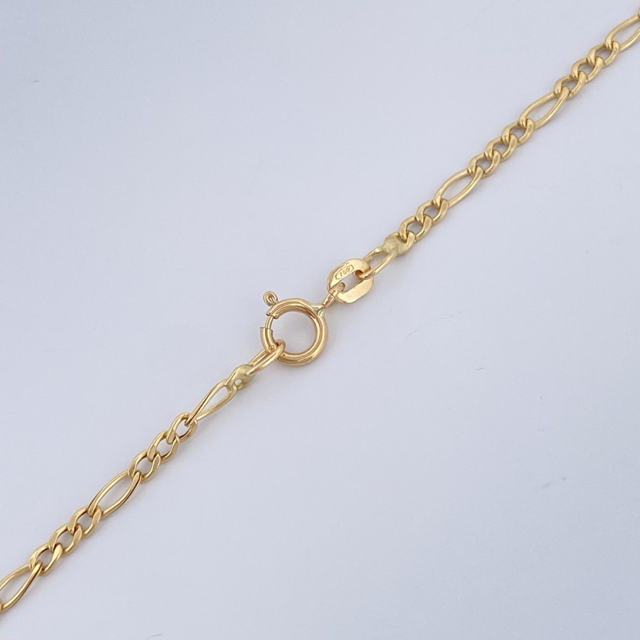 Figaro Chain 1.5gr / 19.7in / 18K Gold +1$