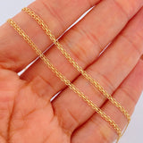 Bismark Chain 2gr / 17.9in / 18K Gold +1 &