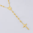 Rosario Rosario Virgen De La Milagrosa Cristo Curvo Diamantado 11.65 g / 24 1/4 in / 4mm mm Oro Amarillo 18K