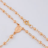 Rosario Virgen De La Milagrosa 6.2 g / 20 3/4 in / 3mm/4mm mm Oro Rosa 18K