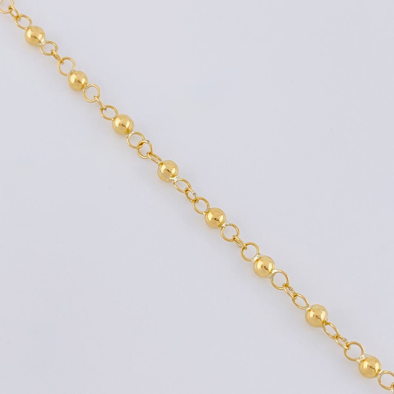 Rosario Virgen De La Milagrosa 6.75 g / 21 in / 3mm/4mm mm Oro Amarillo 18K