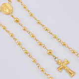 Rosario Virgen De La Milagrosa 6.75 g / 21 in / 3mm/4mm mm Oro Amarillo 18K