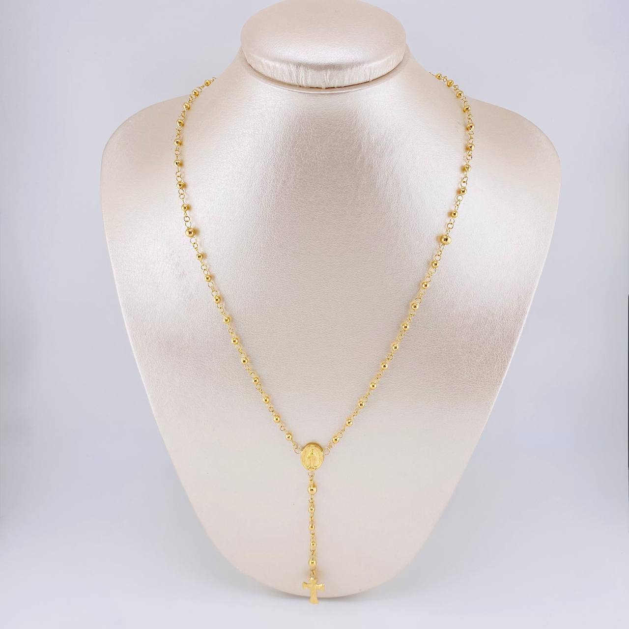 Rosario Virgen De La Milagrosa 6.75 g / 21 in / 3mm/4mm mm Oro Amarillo 18K