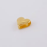 Herraje Corazón 0.5 g / 1/4 in Oro Amarillo 18K