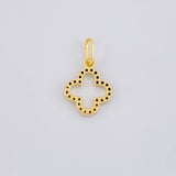 Dije Silueta Trebol 0.7 g / 3/4 in Oro Amarillo 18K