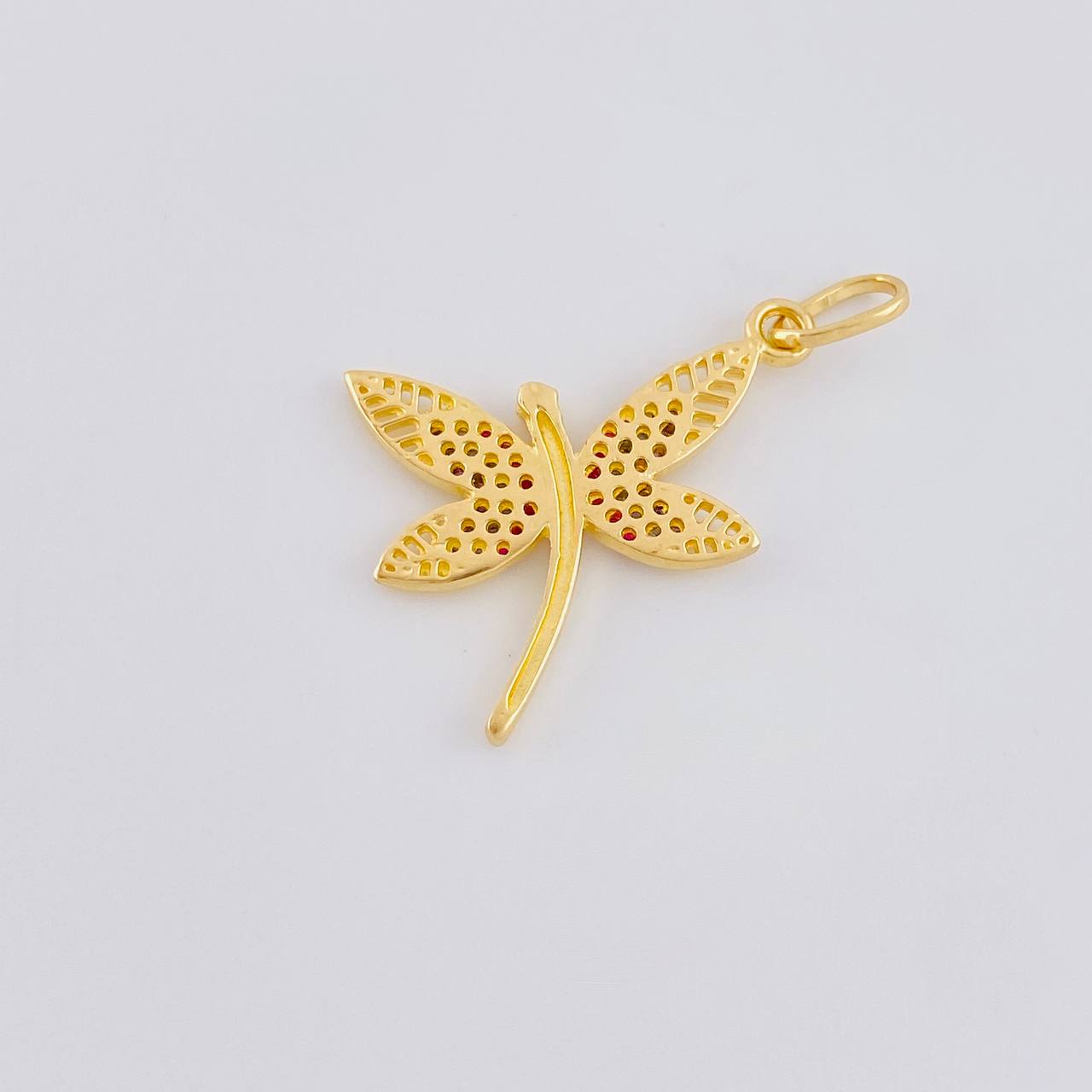Dije Libélula 2 g / 1 1/4 in Oro Amarillo 18K