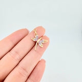 Dije Libélula 2 g / 1 1/4 in Oro Amarillo 18K