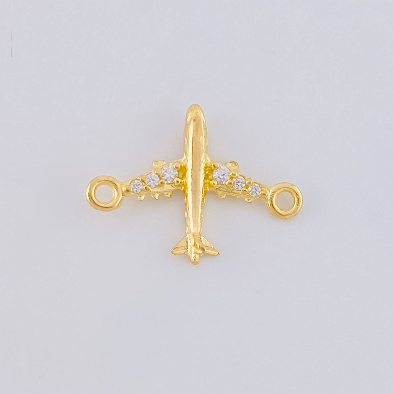 Herraje Avión 0.5 g / 1/2 in Oro Amarillo 18K