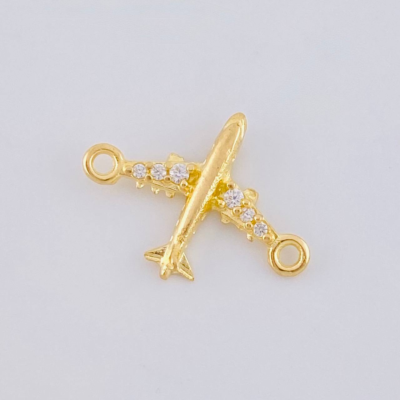 Herraje Avión 0.5 g / 1/2 in Oro Amarillo 18K