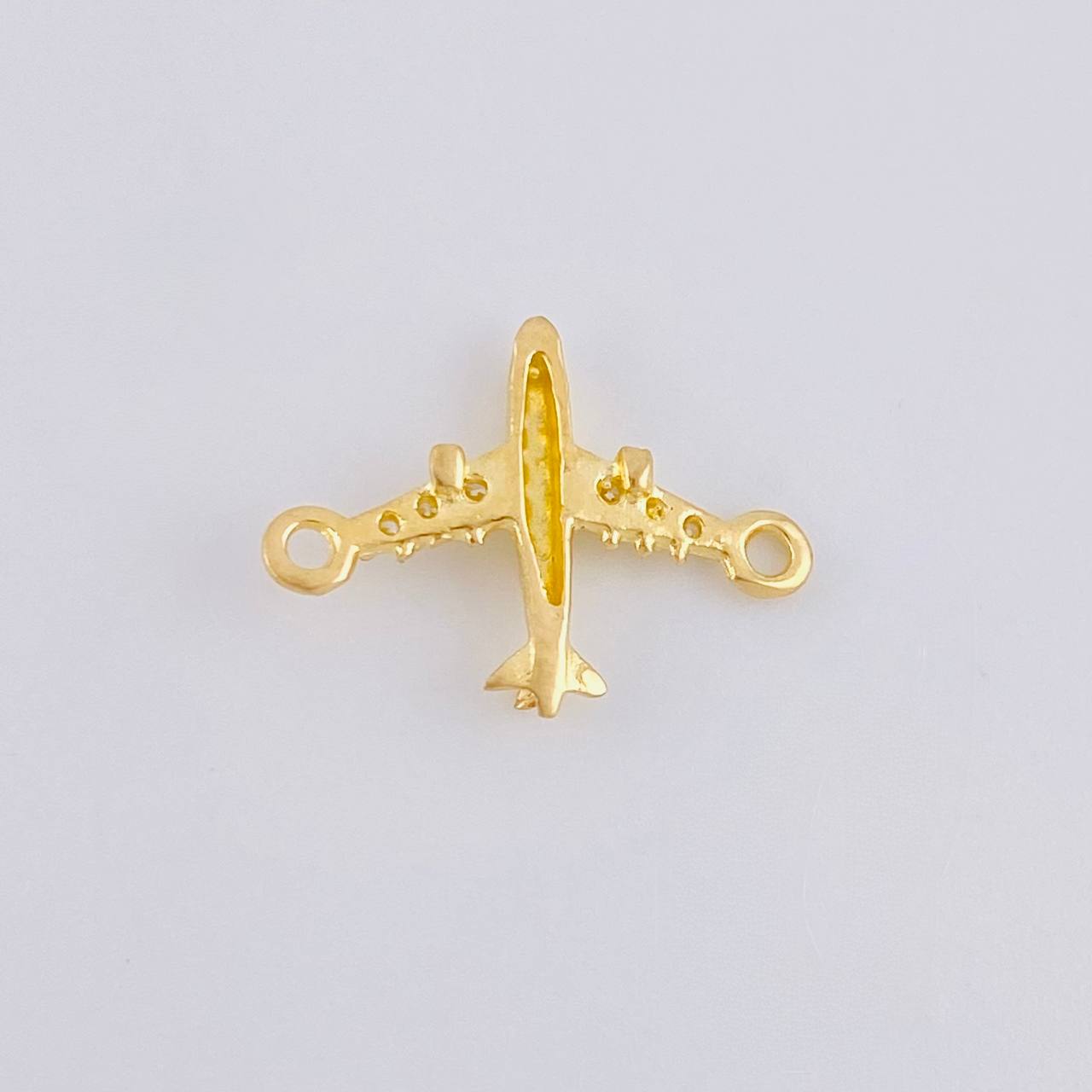 Herraje Avión 0.5 g / 1/2 in Oro Amarillo 18K