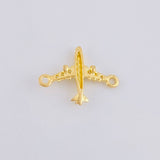 Herraje Avión 0.5 g / 1/2 in Oro Amarillo 18K