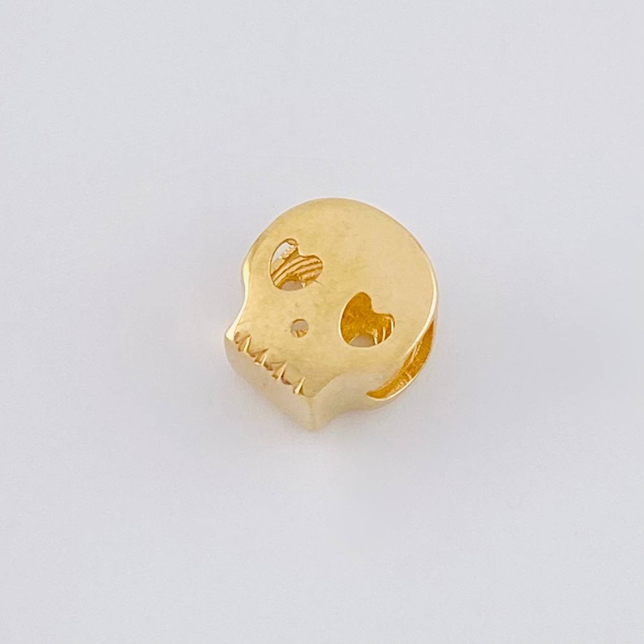 Herraje Calavera 1.5 g / 1/4 in Oro Amarillo 18K