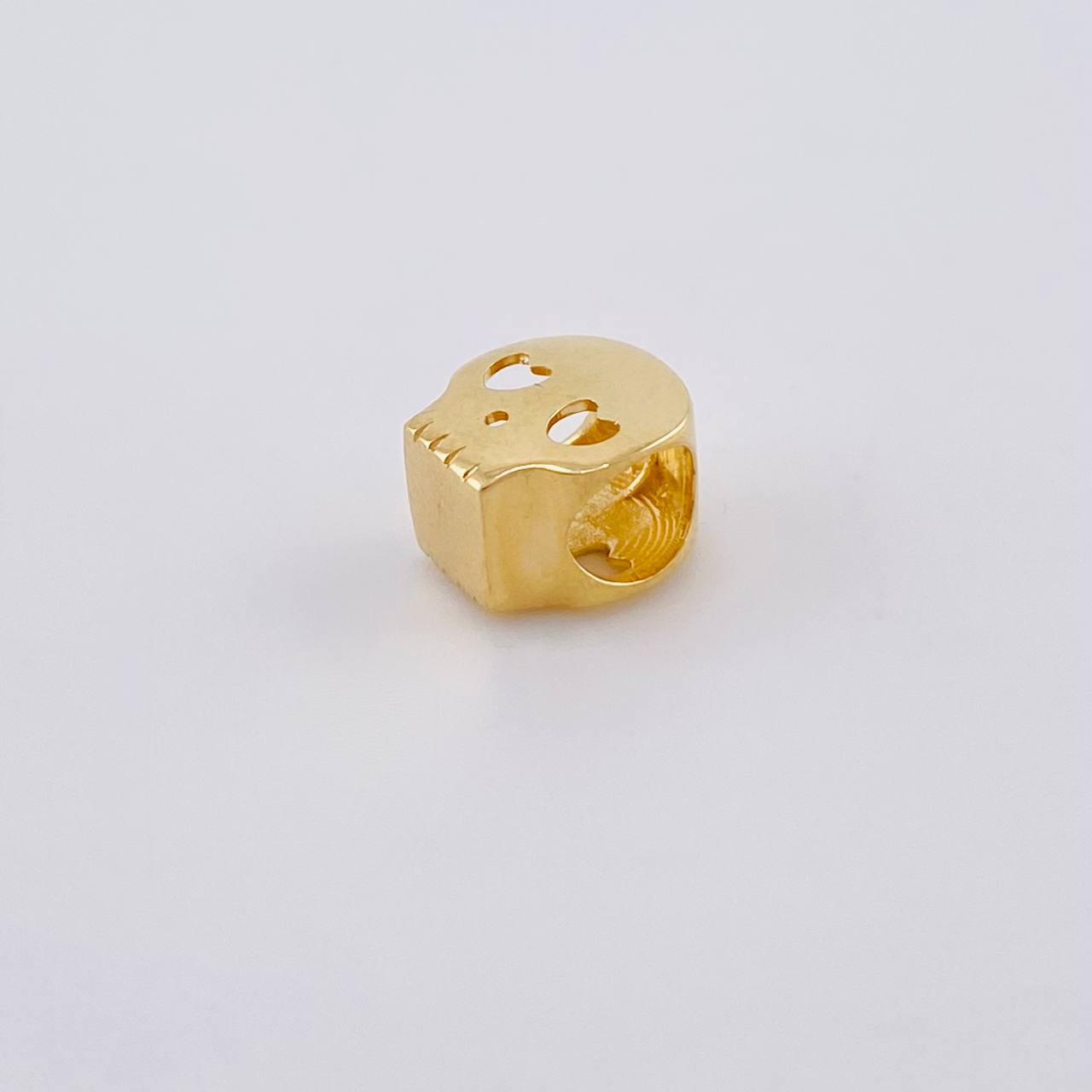 Herraje Calavera 1.5 g / 1/4 in Oro Amarillo 18K