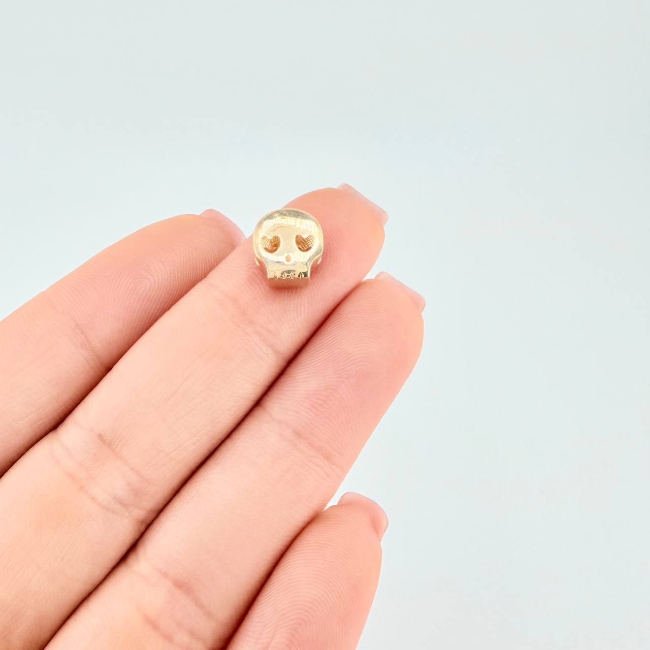 Herraje Calavera 1.45 g / 1/4 in Oro Amarillo 18K