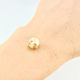 Herraje Calavera 1.55 g / 1/4 in Oro Amarillo 18K