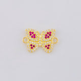 Herraje Mariposa 1.45 g / 1/2 in Oro Amarillo 18K