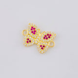 Herraje Mariposa 1.45 g / 1/2 in Oro Amarillo 18K