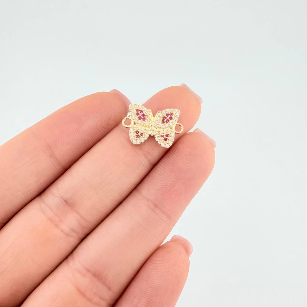 Herraje Mariposa 1.45 g / 1/2 in Oro Amarillo 18K