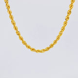 Rope Chain 10.4 g / 24 1/4 in / 3.85 mm 18K