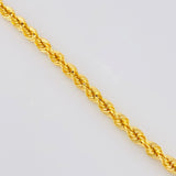 Rope Chain 14.4 g / 23 3/4 in / 4 mm Yellow Gold 18K