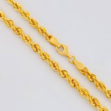 Rope Chain 10.4 g / 24 1/4 in / 3.85 mm 18K