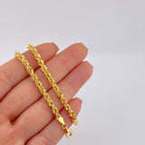 Rope Chain 10.4 g / 24 1/4 in / 3.85 mm 18K