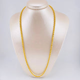 Cadena Lazo 9.6g / 26 in / 3.3mm Oro Amarillo 18K