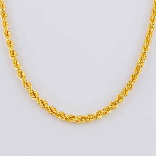 Rope Chain 6.9 g / 20 1/4 in / 3.25 mm 18K White Gold