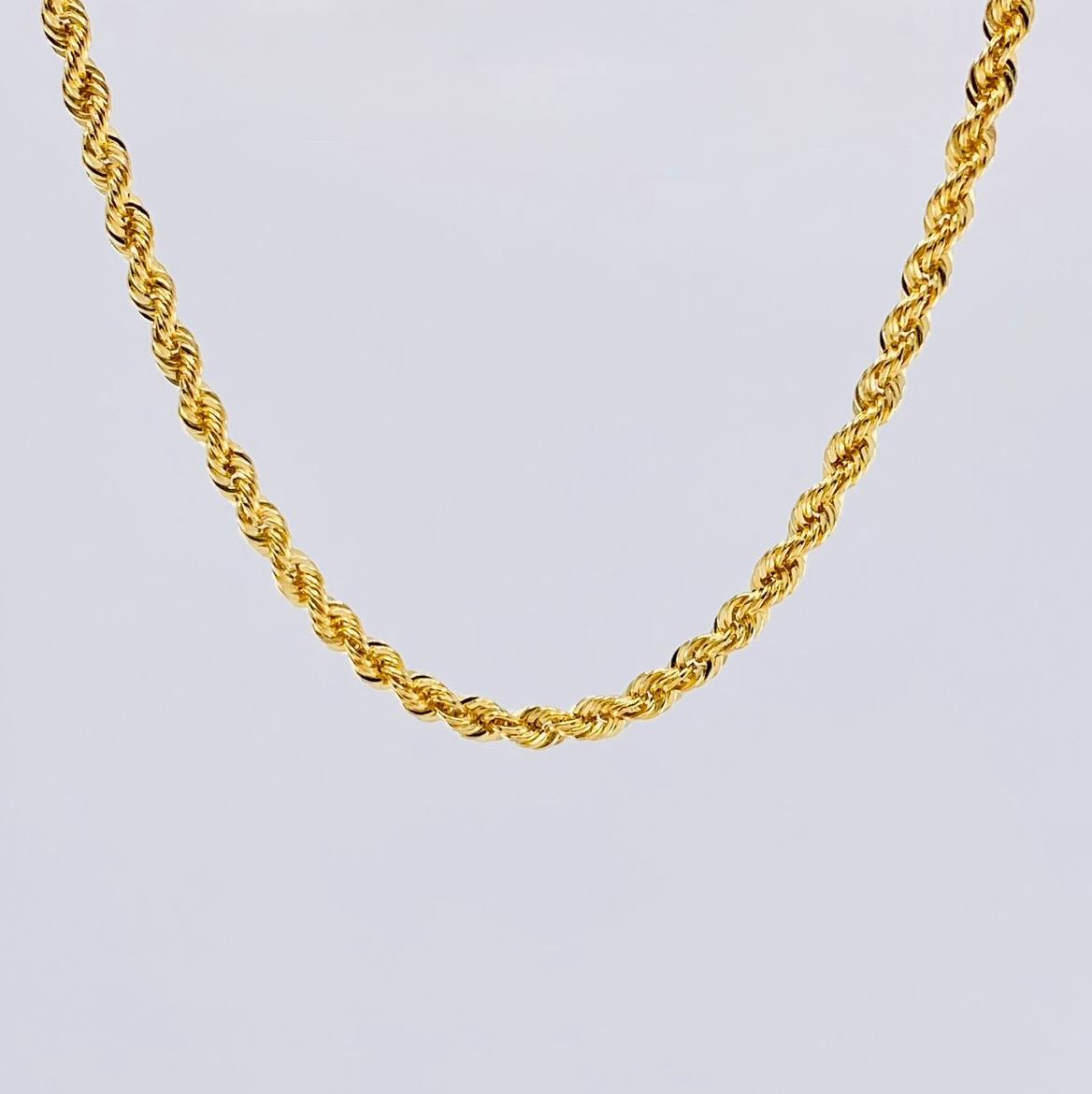 Cadena Lazo 9.6g / 26 in / 3.3mm Oro Amarillo 18K