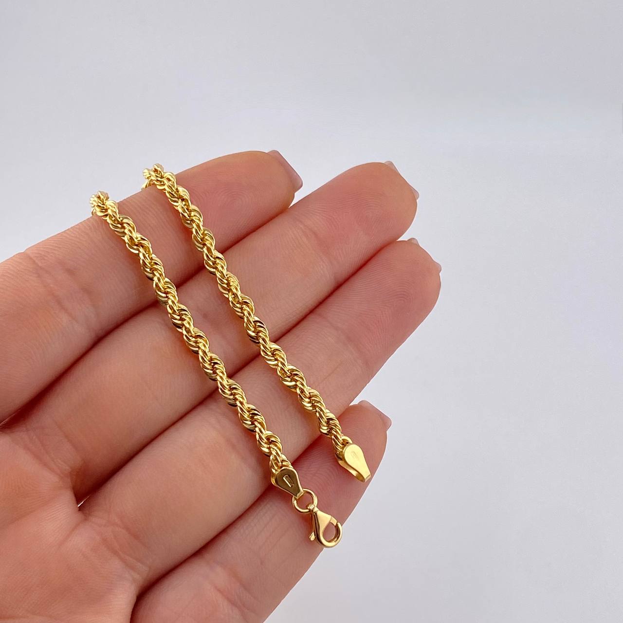 Cadena Lazo 6.85 g / 20 1/4 in / 3.25 mm Oro Amarillo 18K