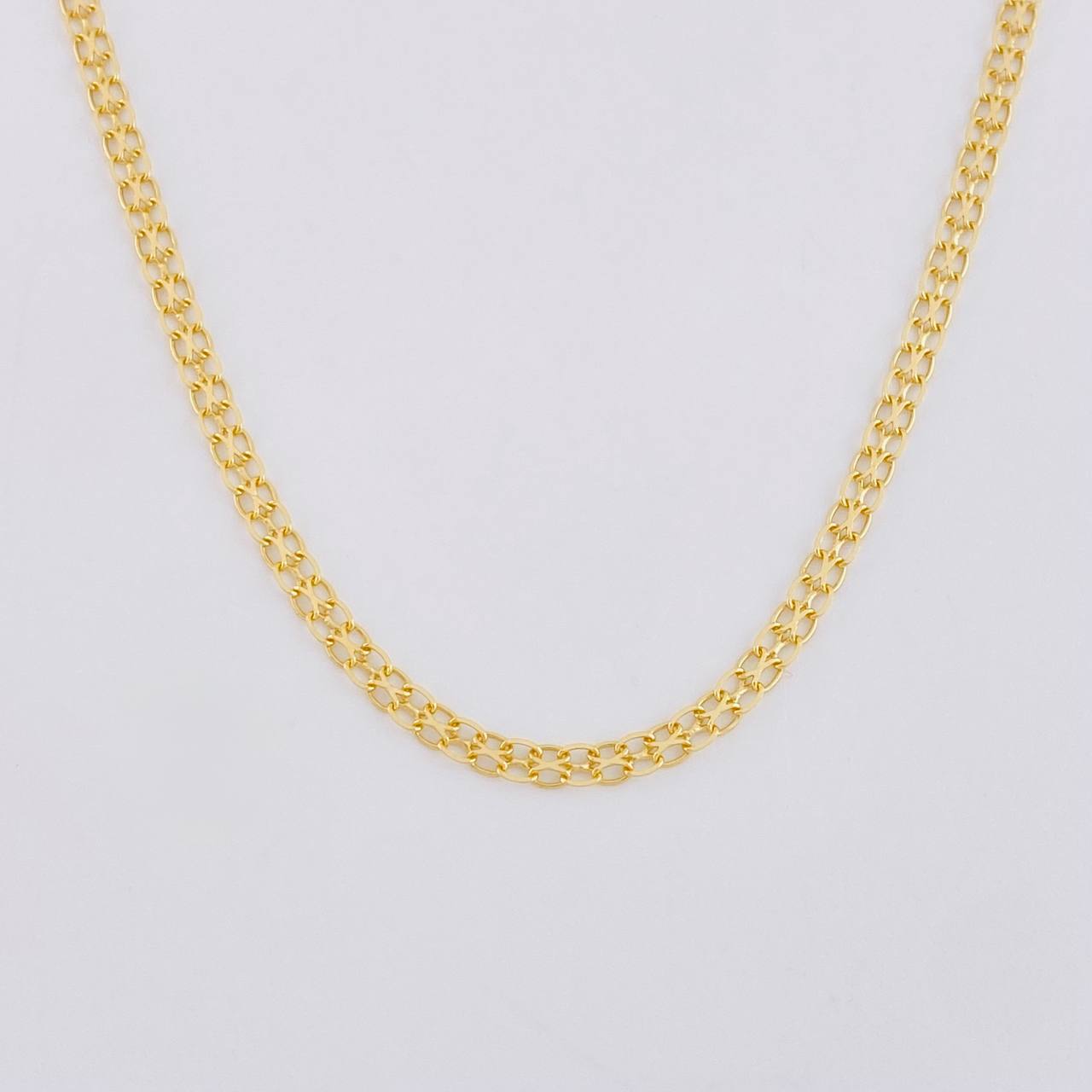 Bismark Chain 2.2 g / 19 3/4 in / 1.9 mm Yellow Gold 18K