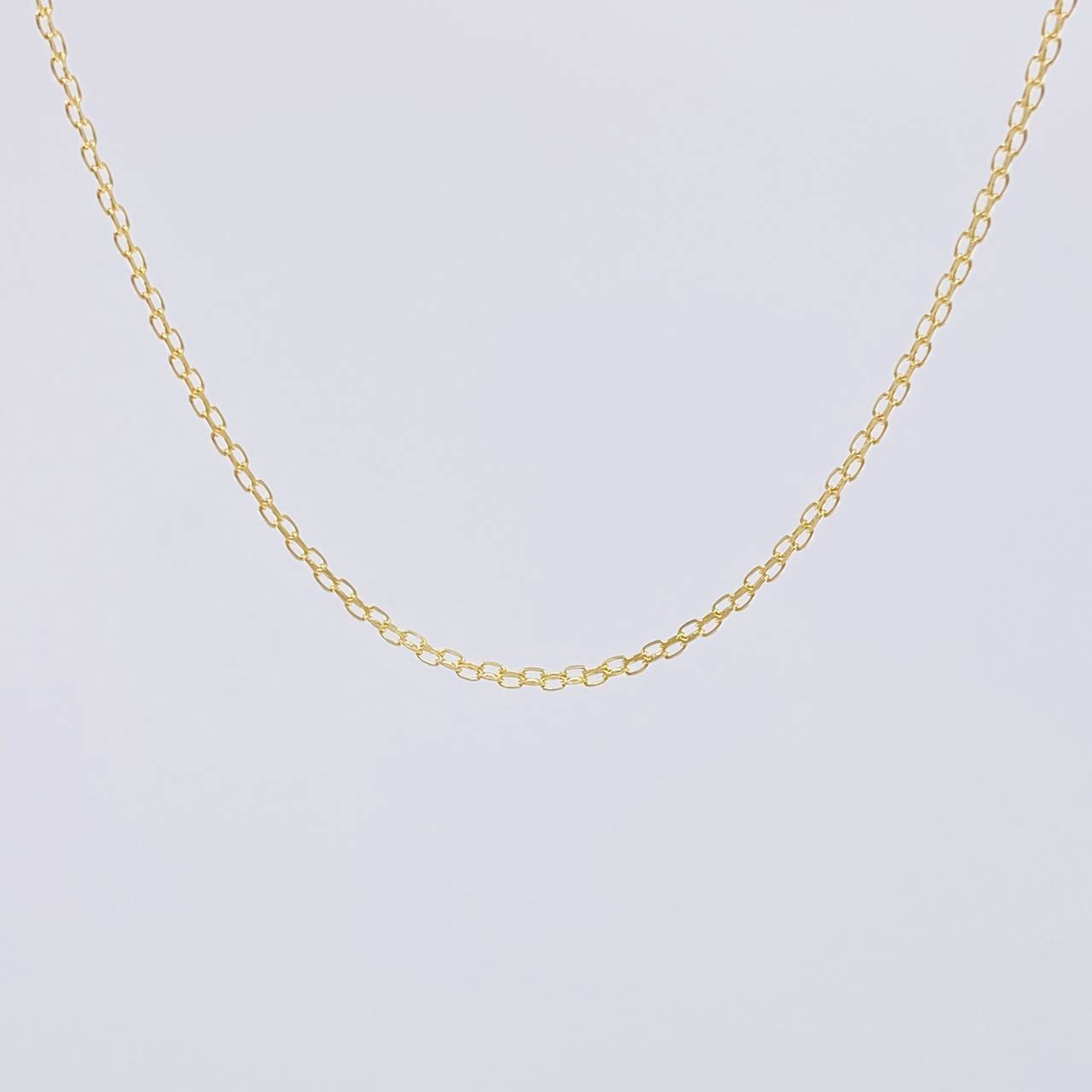 Bismark Chain 2.3 g / 19 3/4 in / 1.9 mm Yellow Gold 18K