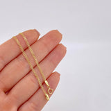 Cadena China 1.95 g / 17 3/4 in / 1.9 mm Oro Amarillo 18K