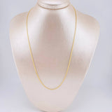Bismark Chain 2.2 g / 19 3/4 in / 1.9 mm Yellow Gold 18K