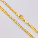 Bismark Chain 5.6 g / 17 3/4 in / 2.5 mm Yellow Gold 18K