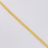 Cadena China 7.45g / 24 in / 2.4mm Oro Amarillo 18K