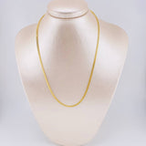 Bismark Chain 5.6 g / 17 3/4 in / 2.5 mm Yellow Gold 18K