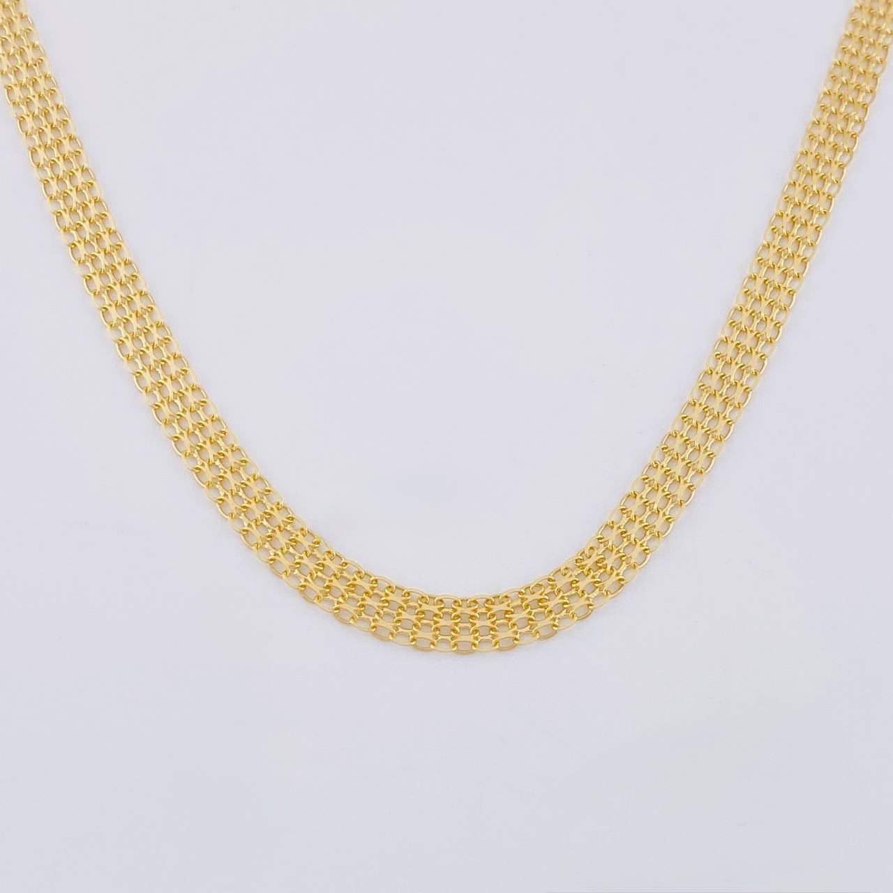 Cadena China 5 g / 19 3/4 in / 3.6 mm Oro Amarillo 18K