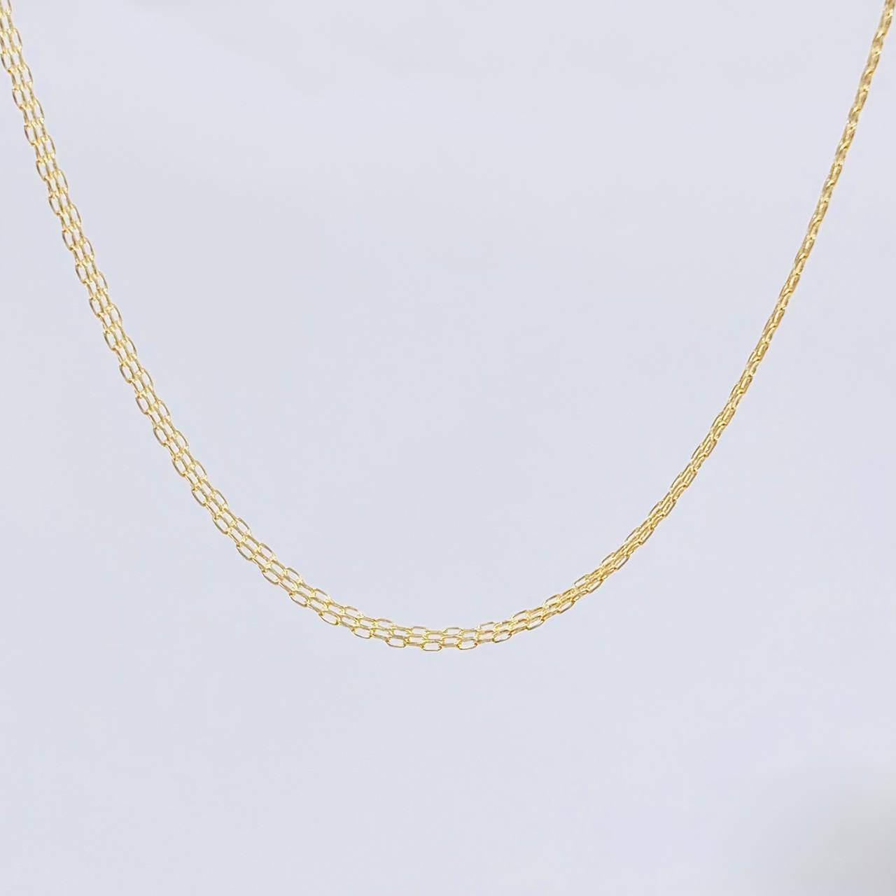 Cadena China 5 g / 19 3/4 in / 3.6 mm Oro Amarillo 18K