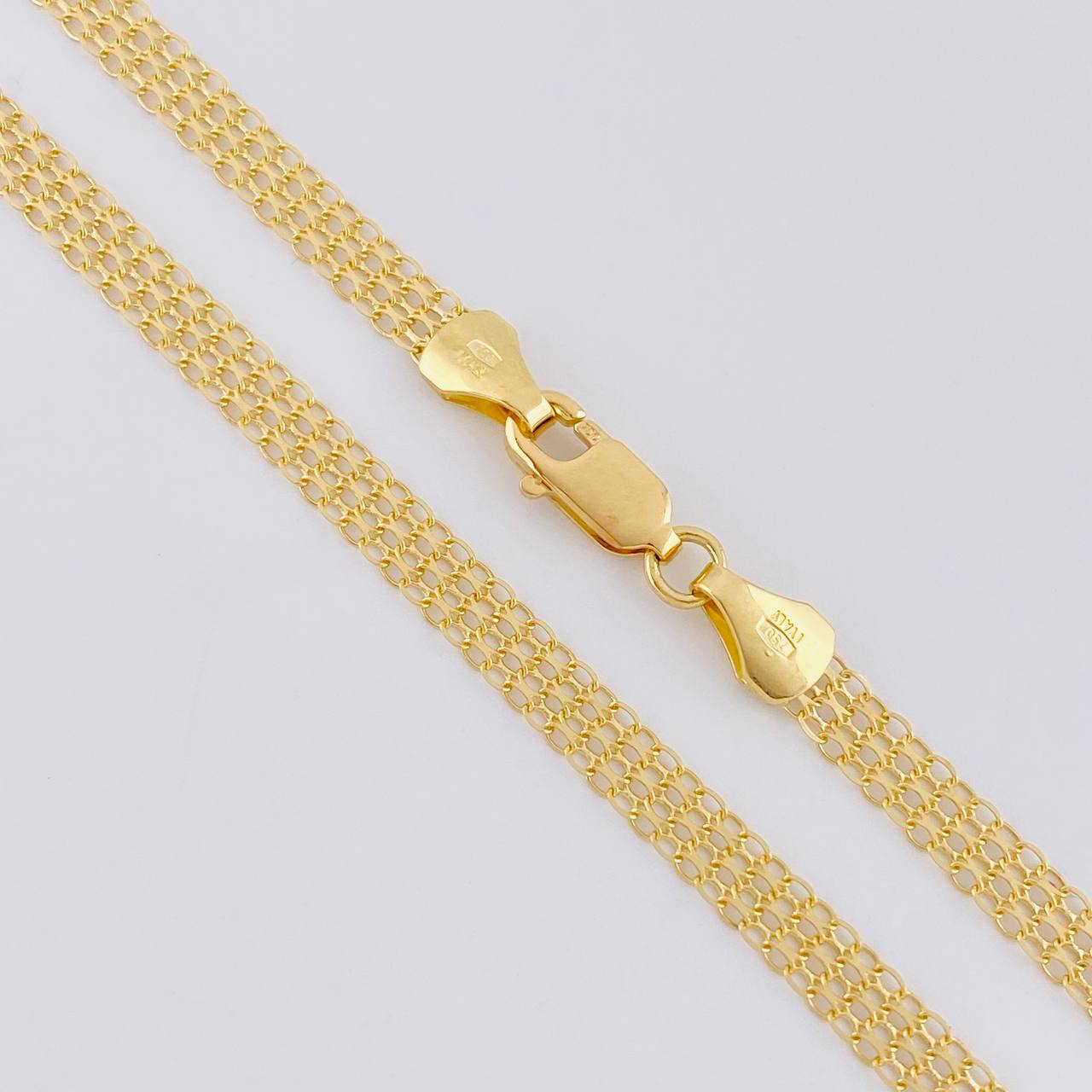 Cadena China 7.2 g / 20 in / 4.3 mm Oro Amarillo 18K