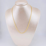 Bismark Chain 4.6 g / 17 3/4 in / 3.7 mm 18K Yellow Gold