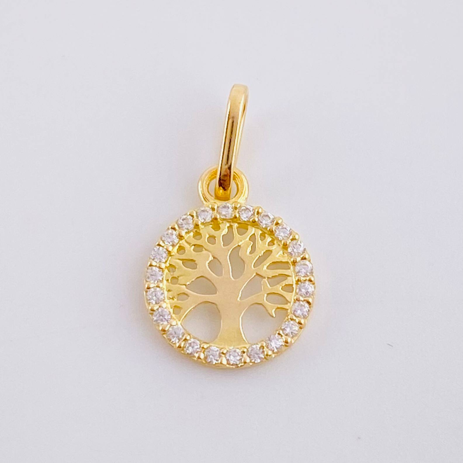 Dije Árbol De La Vida 0.6 g / 3/4 in Oro Amarillo 18K