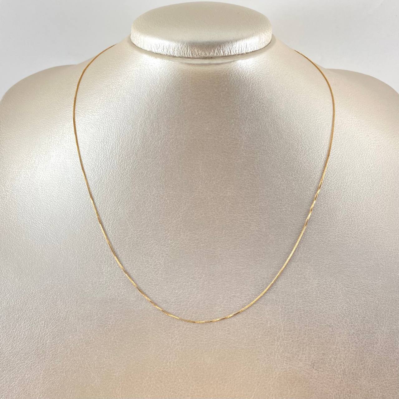 Venetian Chain 1.2gr / 17.7in / 18K Gold +3$