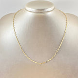 Mirror Flower Chain 1.05gr / 17.7in / 18K Gold +3$