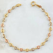 GC Bracelet 2.75gr / 7.5in / Three 18K Golds ©