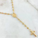 Rosary GC Virgin Miraculous 6.3gr / 21.7in / 18K Gold