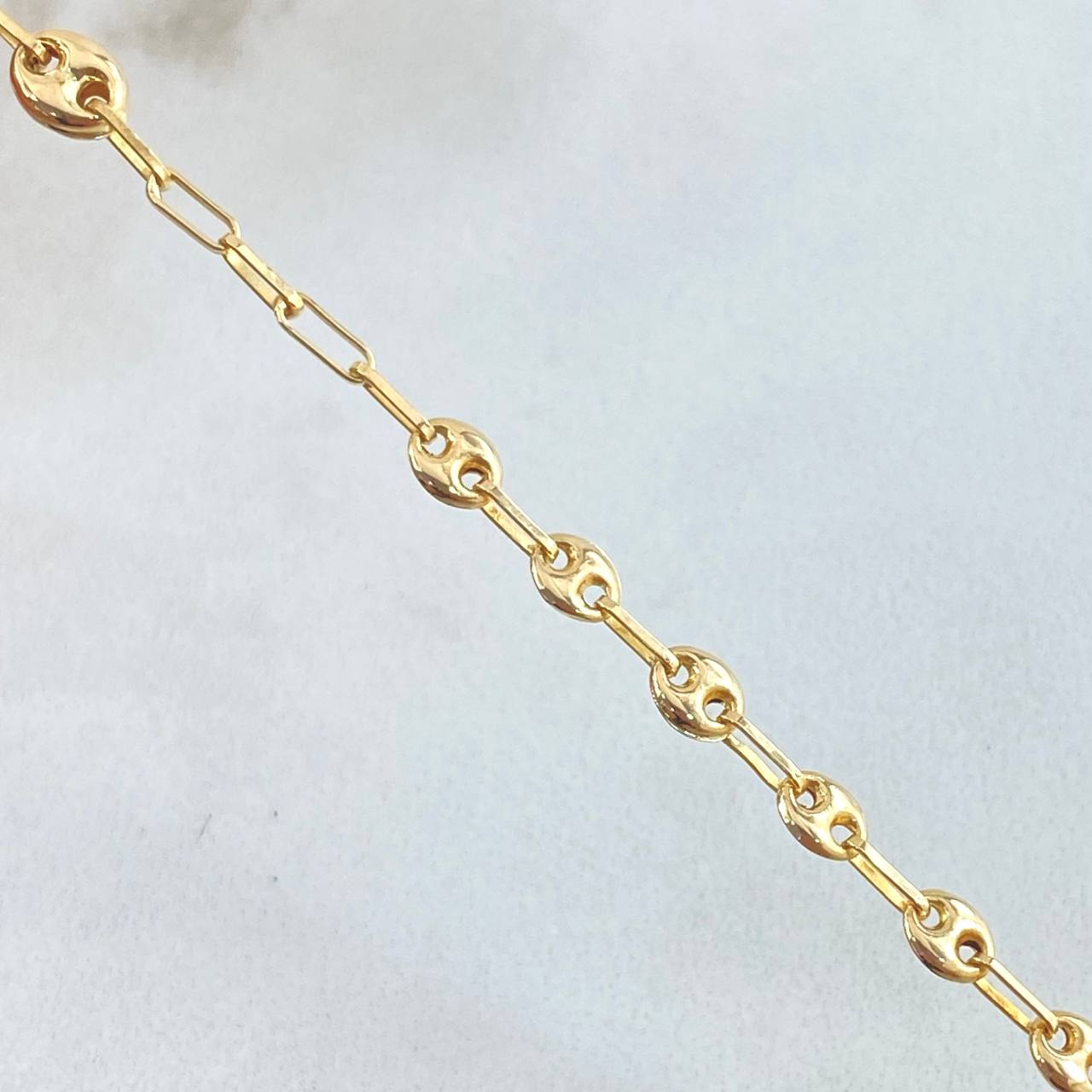 Rosary GC Virgin Miraculous 6.4gr / 21.7in / 18K Gold ©