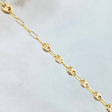 Rosary GC Virgin Miraculous 6.3gr / 19.7in / 18K Gold ©