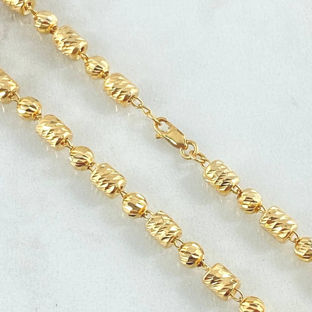 Military Morse Chain 15.65gr / 23.6in / 18K Gold ©