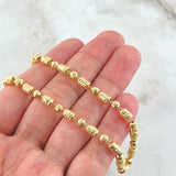 Military Morse Chain 15.65gr / 23.6in / 18K Gold ©